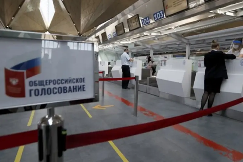Аеродром во Русија нагло ги откажа сите летови, „беа подигнати борбени авиони“