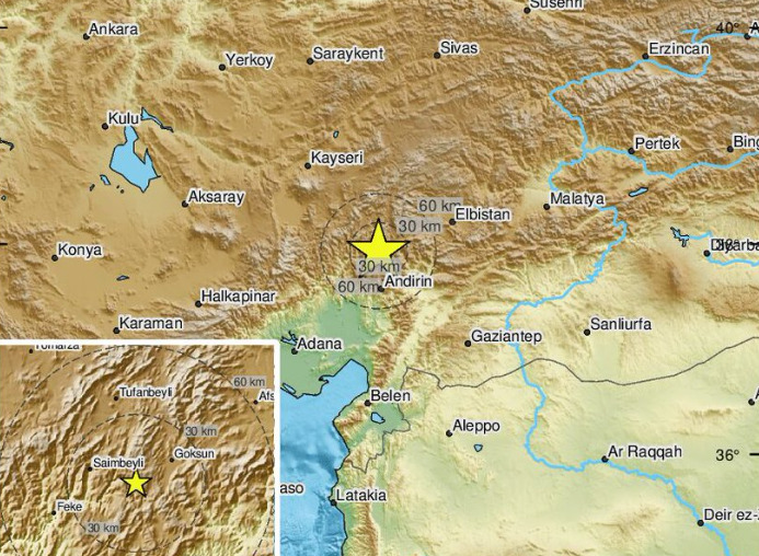 Нов земјотрес во југозападниот дел на Турција