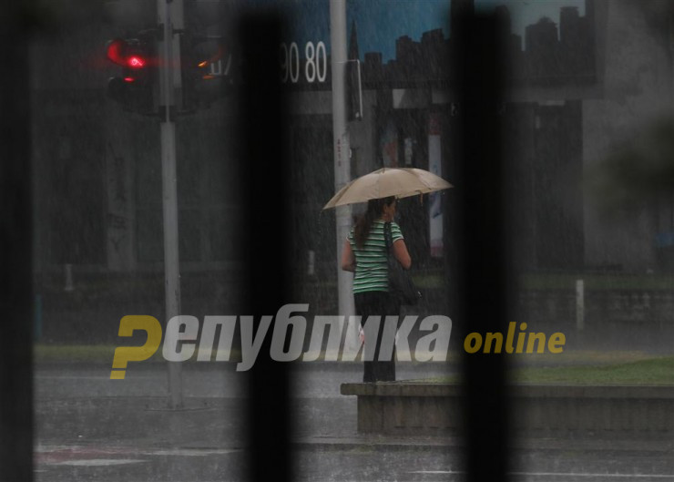 Грмежи и дожд, УХМР најавува пресврт на времето од понеделник