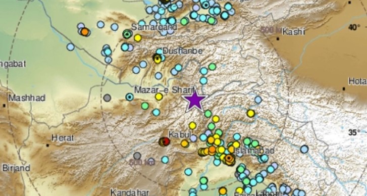 Силен земјотрес почуствуван во Кабул и северен Пакистан