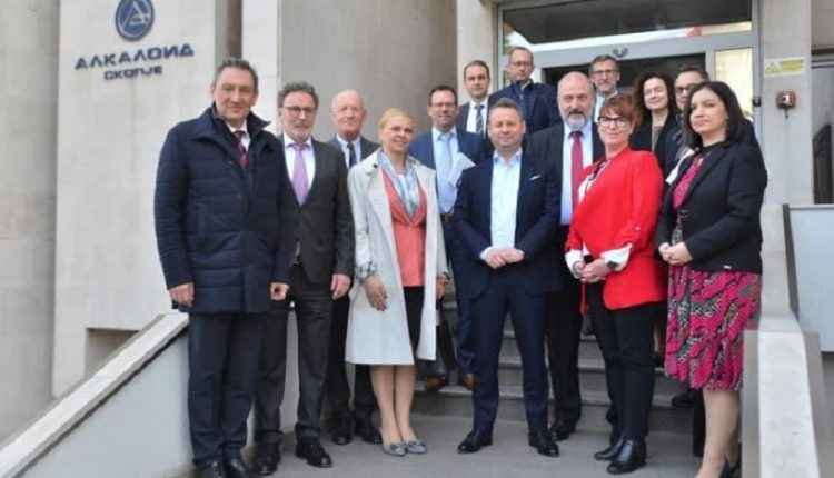 Германска економска делегација во работна посета на „Aлкалоид“