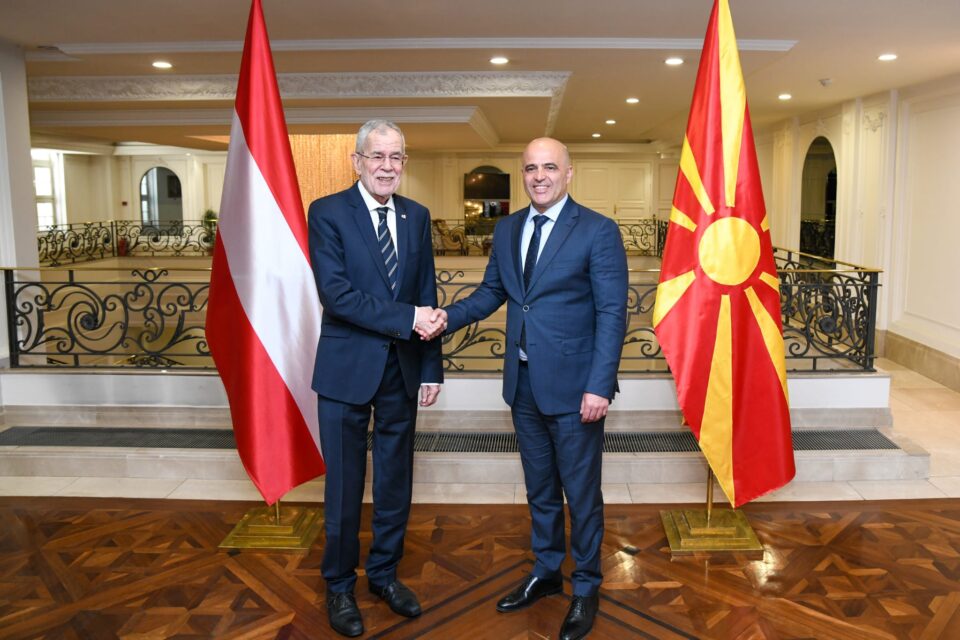 Ковачевски-Белен: Потврдена одличната соработка со Австрија, Македонија одлучно продолжува на патот кон ЕУ