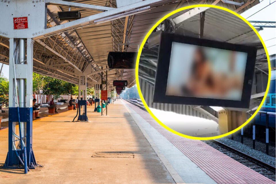 На екраните на железничка станица пуштено порно видео: Патниците неколку минути во шок ја гледале снимката