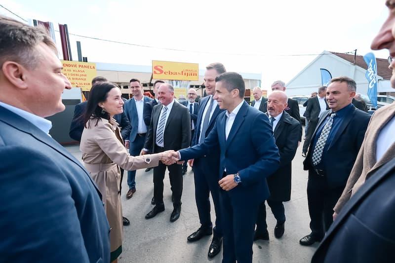 Николовски во посета на Хрватска: Македонија е партнер на „Пролетниот Бјеловарски саем 2023“