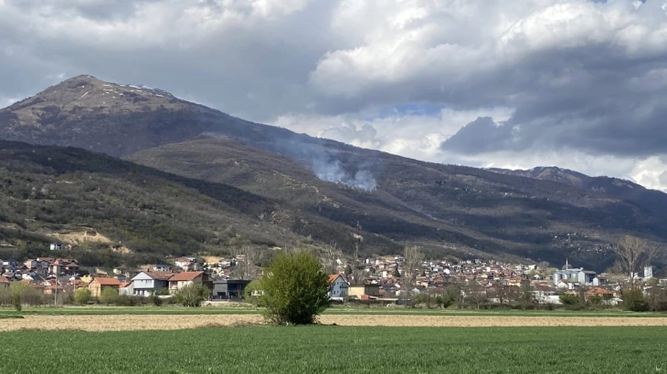 Изгаснат шумски пожар над тетовско Џепчиште