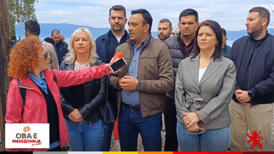 Аџиоски: Цели шест години власта не го гради автопатот Кичево – Охрид, а сега се зафаќа за нови делници за кои секојдневно излегуваат криминалните зделки на Груби и Ковачевски