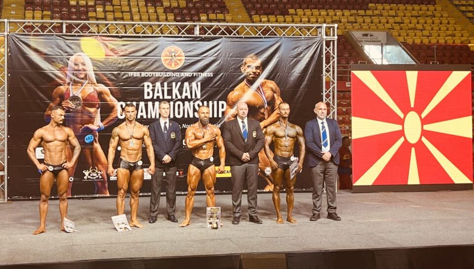 Ивица Јанев е Балкански шампион на IFBB шампионатот