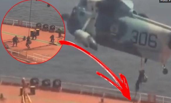 Ирански командоси скокаат на танкер со нафта за САД