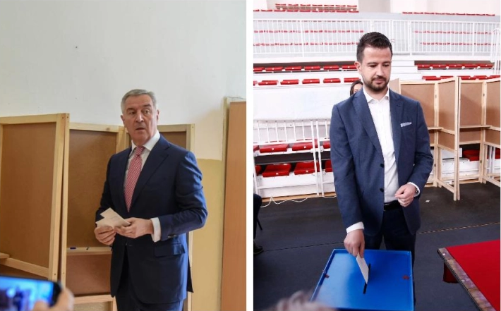Втор круг од претседателските избори во Црна Гора: Се избира меѓу Ѓукановиќ и Милатовиќ