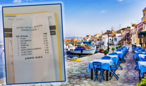 Ако одите за мај во Грција еве ги цените: Узо четири евра, лигњи осум, леб и вода едно евро