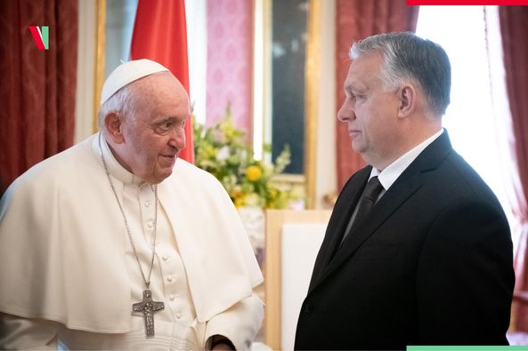 Орбан се сретна со папата