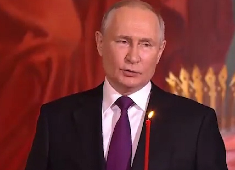 Путин им го честита Велигден на православните верници