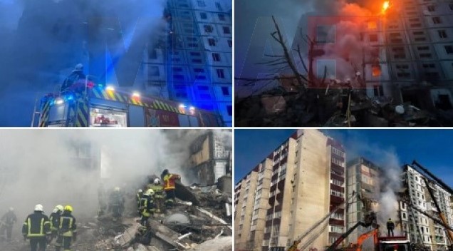 Утрински руски напад на Киев