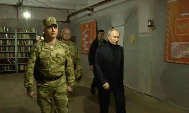 Путин го посети Херсон