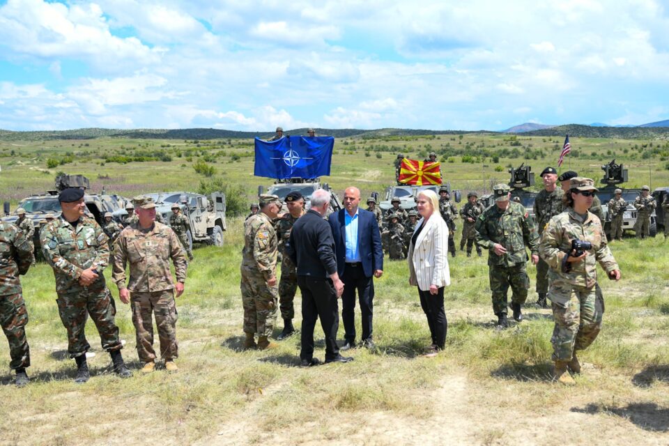 Ковачевски на „Брз одговор 23“: Македонија е фактор на стабилност, стабилна, сигурна и безбедна НАТО земја со поволен амбиент за инвестиции и повисоки плати во Армијата