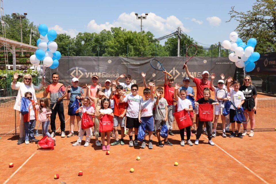 УНИБанка успешно го одржа третиот тенискиот турнир „UNIBank Invitational 2023“