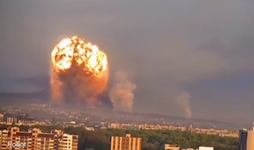 Ракетен удар врз украински магацин за оружје и муниција предизвика земјотрес од 3,4 степени