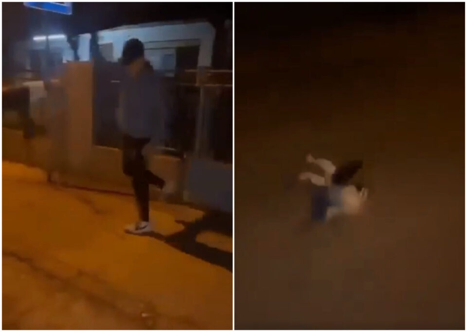 Скопјанец фрла мачка, претходно се изживувал врз неа