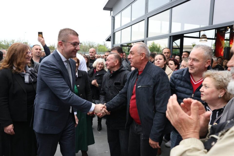 Нашата борба е да ја обновиме Македонија, a за тоа потребна ни е убедлива победа на претседателскиот кандидат и 61 пратеник во Парламентот