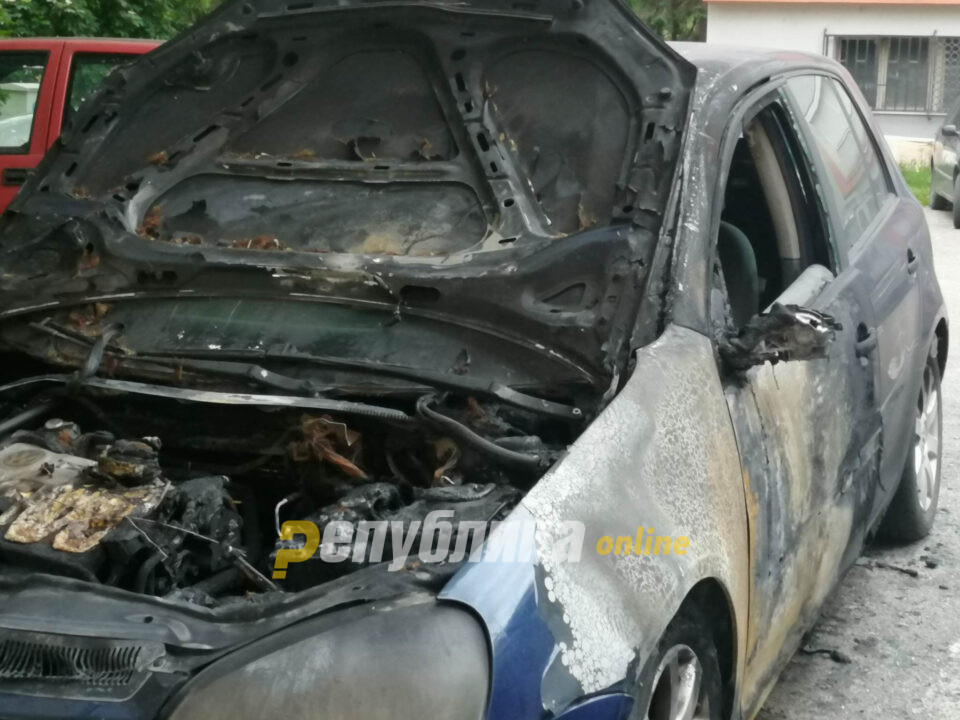 Ѝ влегле во гаража: Намерно запален автомобилот на обвинителката Марјана Илиеска