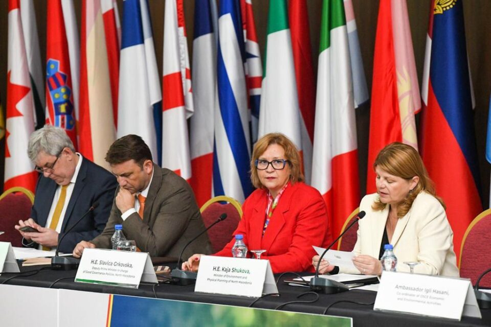 Грковска на конференција на ОБСЕ во Струга: Во време на сериозни глобални предизвици важно е да останеме посветени на борбата против корупцијата