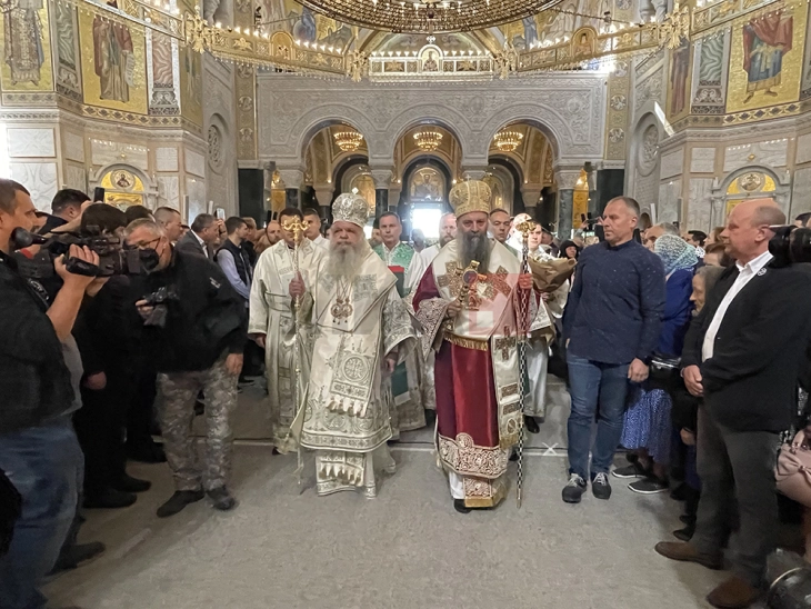 Поглаварите на МПЦ – ОА г.г. Стефан и на СПЦ г.Порфириј утре во Охрид ќе одржат заедничка архиерејска литургија