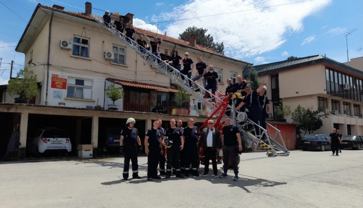 Швајцарска донација за пожарникарите од Делчево