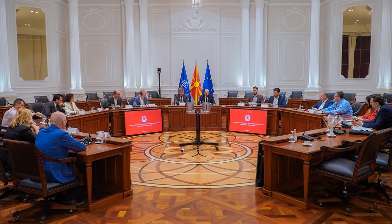 Вицепремиерот Битиќи одржа состанок со Управниот одбор на Советот на странски инвеститори