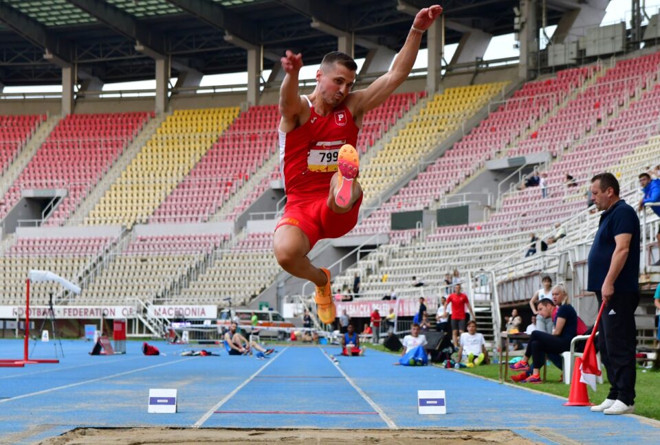 Андреас Трајковски победник во скок во далечина на Европското екипно првенство- 3 дивизија
