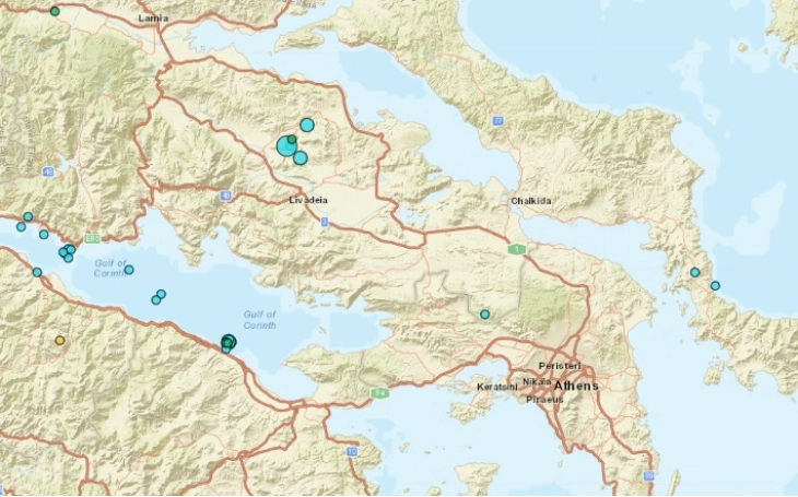 Земјотрес од 4,8 степени регистриран во Грција