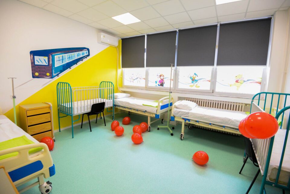 Првпат по 50 години реконструираното детско одделение во гостиварката болница