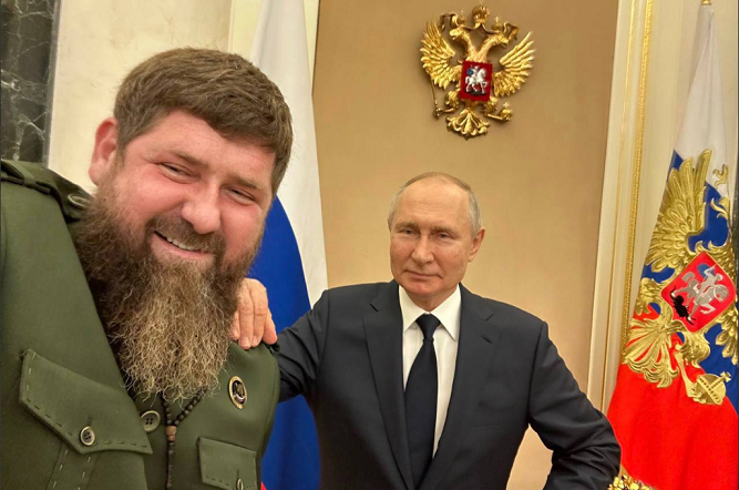 Жив е и здрав: Кадиров се сретна со Путин