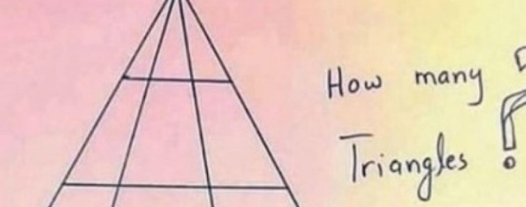 Не е лесно како што изгледа: Колку триаголници гледате на сликата?