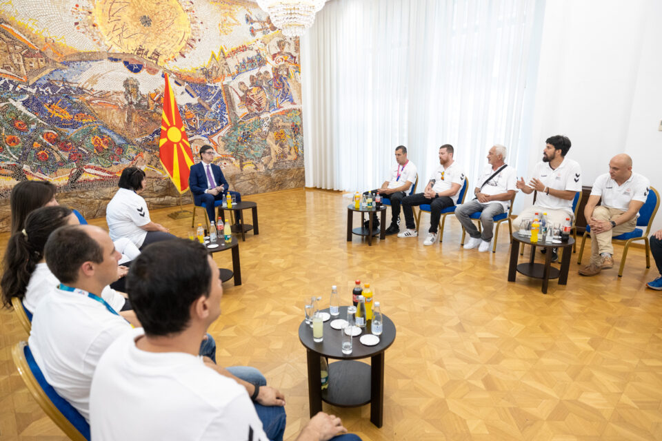 Пендаровски на средба со претставници на Специјална Олимпијада на Македонија