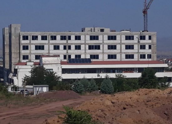 Раскинат договорот за новата болница во Штип, која се гради 16 години и требаше да биде готова во 2018-та