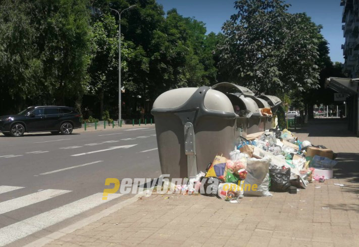 Скопје се дави во смет, директорката на „Комунална хигена“ се кара со вработените