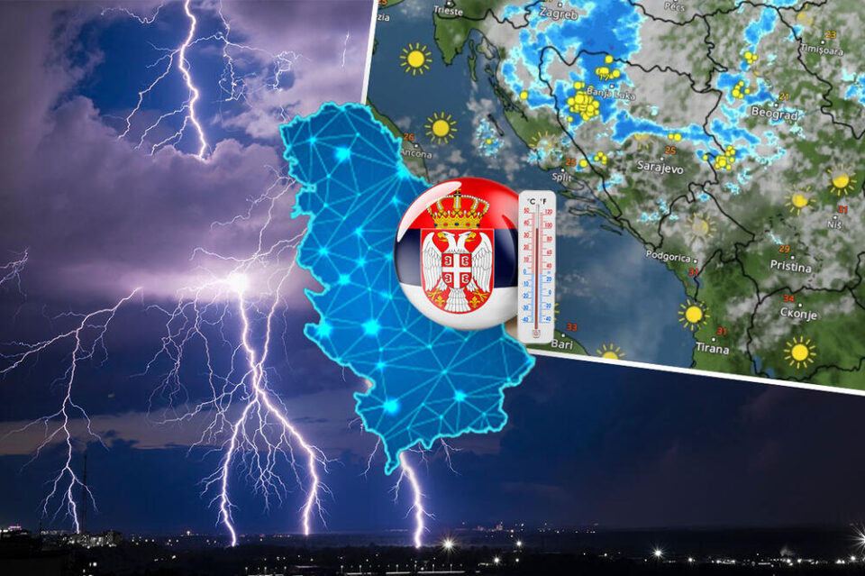 Во Србија доаѓа олуја  – метеролозите го вклучија алармот