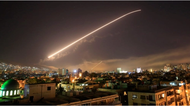 Сирија соборила израелски ракети испукани кон централните делови на земјата