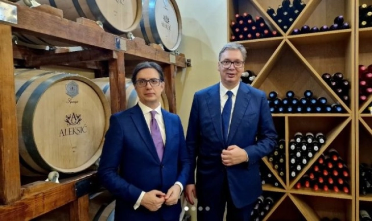 Вучиќ: Меѓу нашите земји има само едно отворено прашање – чие вино е подобро