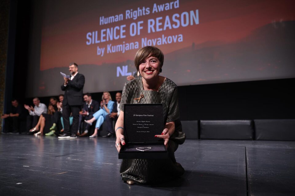 Кумјана Новакова доби Награда за човекови права на 29. Филмски фестивал во Сараево за филмот „Молк на разумот“