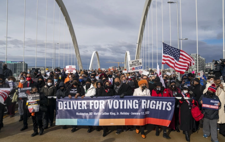 Илјадници луѓе ја одбележаа 60-годишнината од Маршот на Вашингтон
