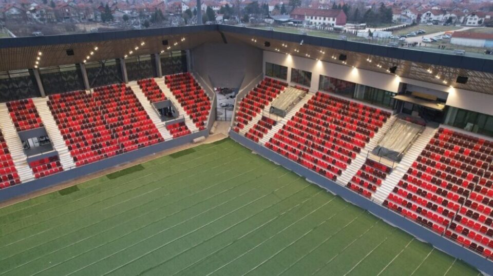 Погледнете каков стадион изгради Вучиќ во Лесковац