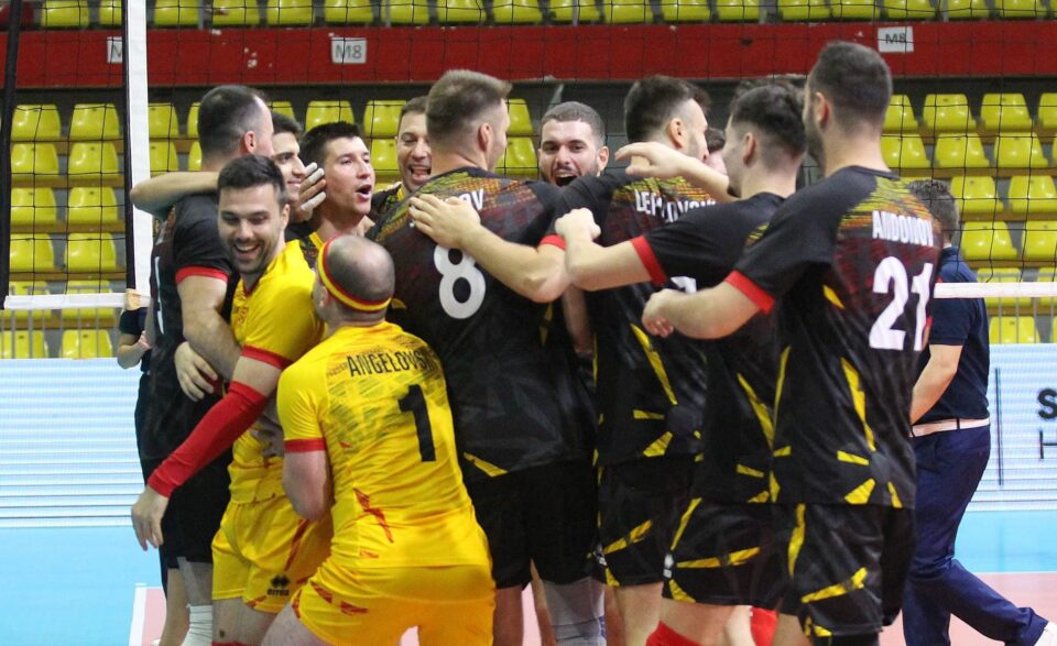 Македонските одбојкари во осминафиналето на ЕП ќе игра против Италија или Србија