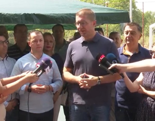 Мицкоски: Ако Спасовски не го заштити градоначалникот Стефковски кој ги спроведува законите, ќе се самоорганизираме и ќе се заштитиме