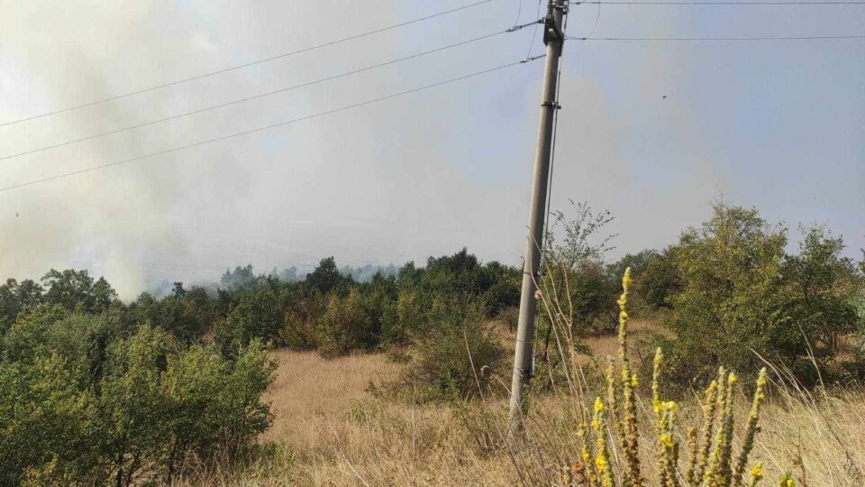 Пожарот кај Ајватовци е под контрола, се работи на негово гаснење