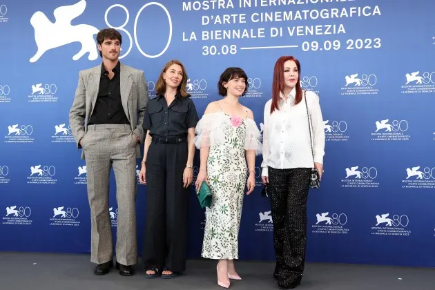 Присила Присли дојде на прес-конференцијата за филмот „Присила“ во Венеција; Мислам дека Софија Копола заврши неверојатна работа