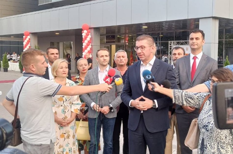 Мицкоски: Денес квалитетот на работата во Општина Ѓорче Петров е на европско ниво