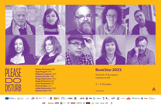 Десет европски автори ќе гостуваат на „Букстар“, Фестивалот почнува во понеделник