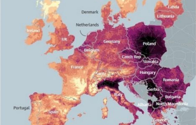 Македонија е најзагадена во Европа: Шокантни податоци откриваат кој во Европа дише нездрав воздух