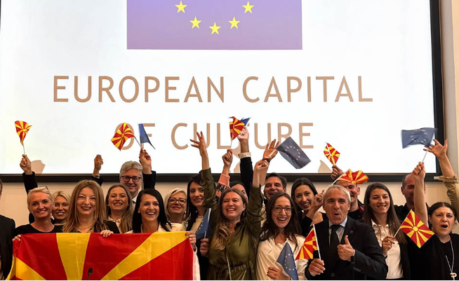 Скопје прогласен за европска престолнина на културата за 2028 година